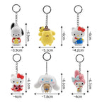 Sanrio Pocket Hero Keychain Hello Kitty and Friends Series 1 Blind Box Display (12)