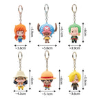 One Piece Pocket Hero Keychain Series 2 Display (12)